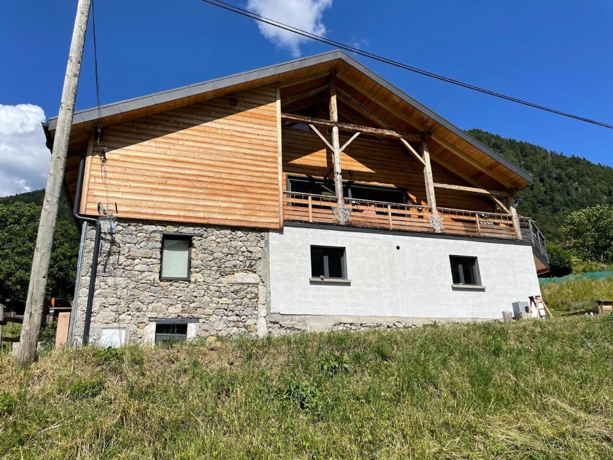 Neuf Chalet 4P Le Suet Jacuzzi Privatif Entremont Eksteriør billede