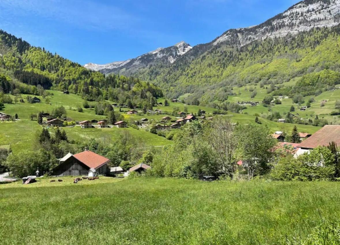 Neuf Chalet 4P Le Suet Jacuzzi Privatif Entremont Eksteriør billede